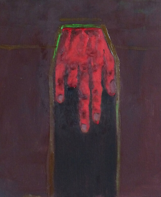 Red hand（2020） by Haider Jabbar