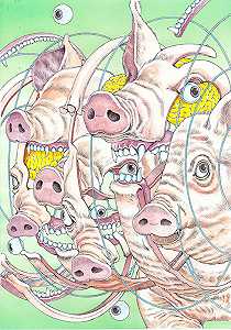 猪（2021） by Shintaro Kago