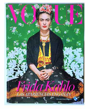 \\“‘Frida Kaahlo-Las Apariencias Enganan \\’，《VOGUE Mexico》（特别版），一期专为Frida Kahllo博物馆的展览而发行。（2012年） by Frida Kahlo, Diego Rivera