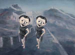 中国风景系列#9（2007） by Ma Ye 马野