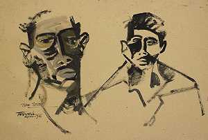 两张脸（1956） by Romeo Tabuena