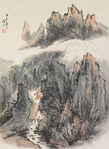 Mountain#4（2014） by Xu Ming