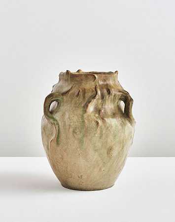 卷须花瓶（约1899年） by Edmond Lachenal