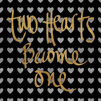 两颗心成为一种模式`Two Hearts Become One Pattern – 3600×3600 px