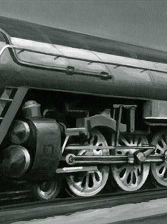 复古机车II`Vintage Locomotive II – 5400×7200 px