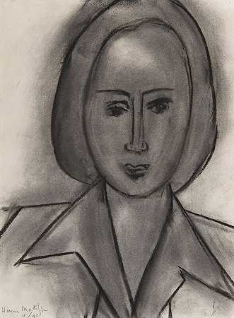 莫妮特·文森特（1942） by Henri Matisse