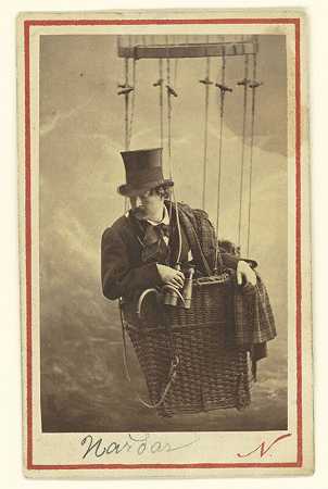 F“气球吊舱里的lix Nadar（1863年） by Nadar