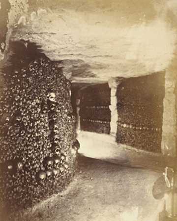 地下墓穴景观（1861） by Nadar