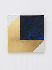 黑色和蓝色（2012） by Mary Obering