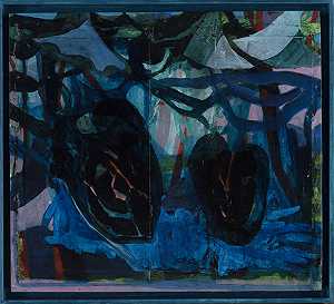 Blue Leaf Kreep（2020） by Joe Packer