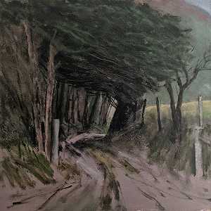 The Lane–Pen Y Maes（2019） by William Packer