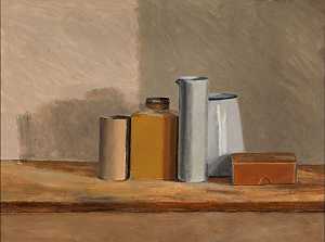 后面是白色水壶，前面是高水壶（2001） by William Packer