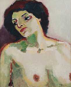 裸体女人胸像（1911年）|出售 by Kees van Dongen