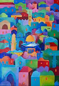 耶路撒冷城市景观（2020） by Hosni Radwan