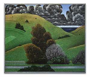 《丘陵上的秋天》（1992） by Scott Kahn