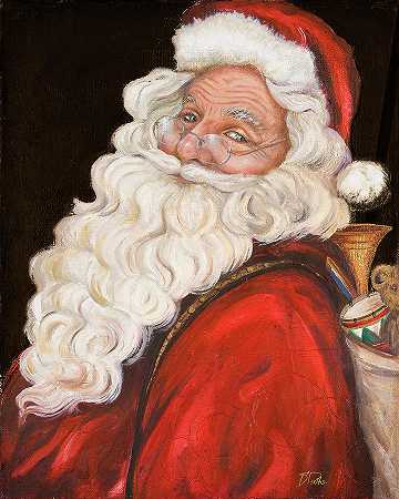微笑的圣诞老人 – 6560×8200px