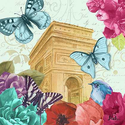 巴黎美丽的花 – 3600×3600px