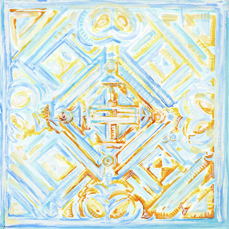 黄昏蓝色奖章II – 6583×6583px