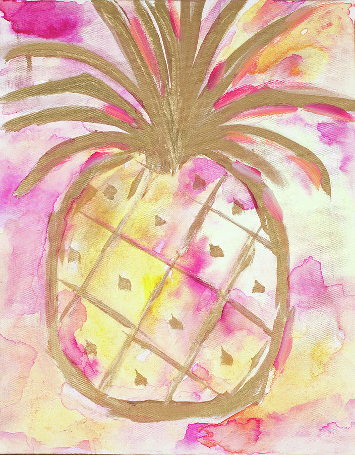 粉红金菠萝 – 9618×12298px