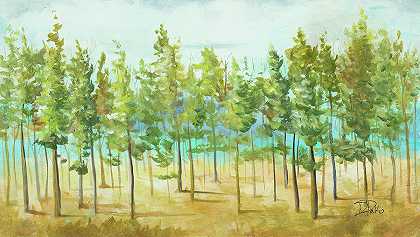 绿色森林 – 13753×7772px