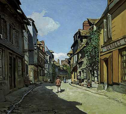 拉巴沃尔街，Honfleur – 18010×16414px