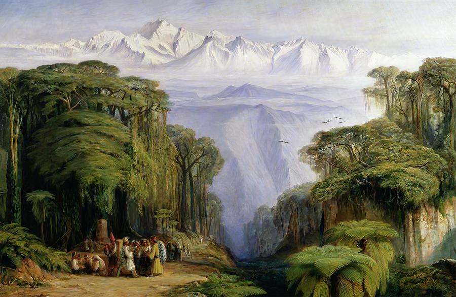 来自大吉岭的Kangchenjunga – 19216×12500px