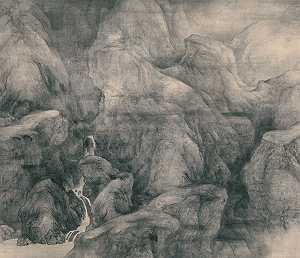 Misty Creek and Hills（2014） by Tai Xiangzhou 泰祥洲