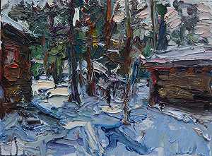 我的小屋：芬兰的冬天（2019年） by Ulrich Gleiter