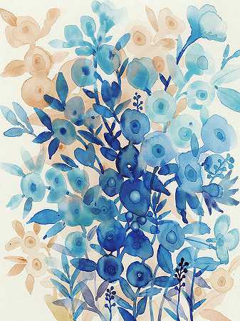 蓝莓花II – 5400×7200px