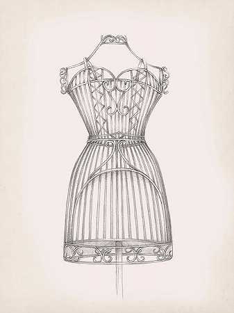 古董连衣裙I型 – 3600×4800px