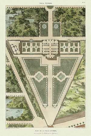 内格罗尼别墅平面图 – 4800×7200px