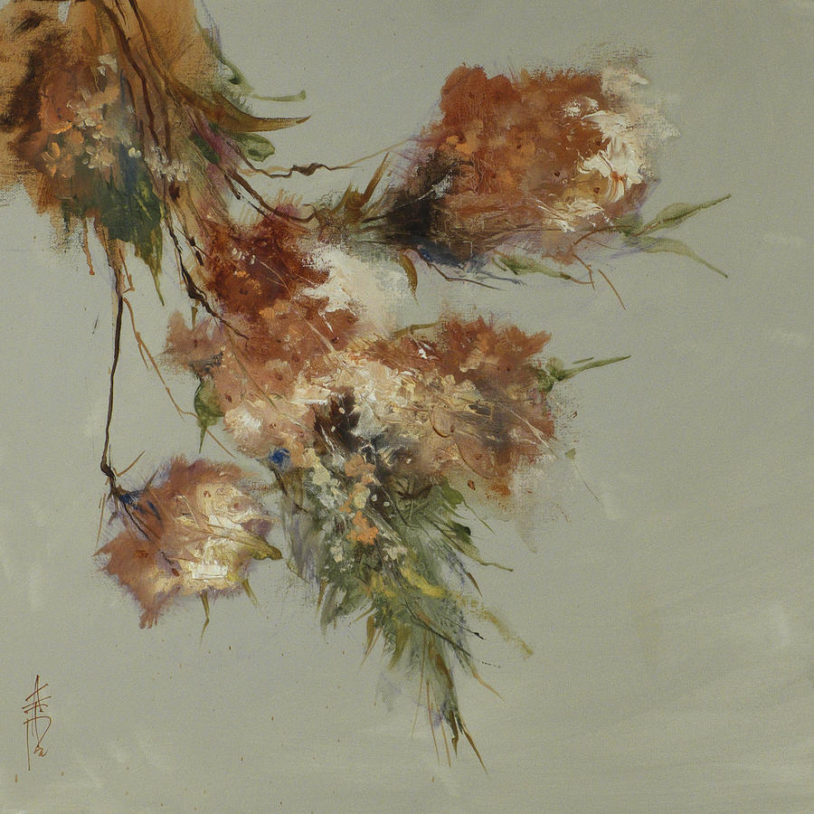 锈迹斑斑的春花IIi – 5400×5400px