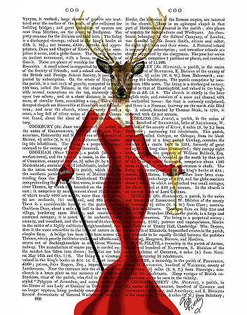 红色魅力鹿 – 3300×4200px