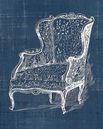 古董椅子蓝图三 – 4800×6000px