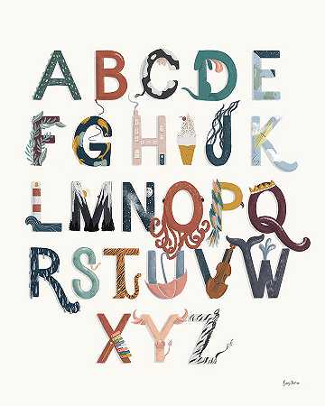 字母A到Z – 4200×5250px