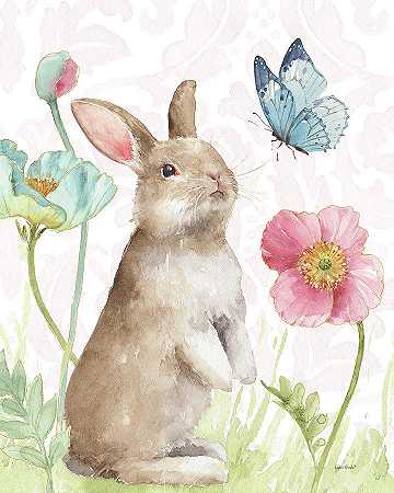 春天柔软的兔子II粉色 – 4800×6000px