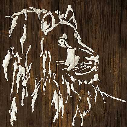 黑森林上的白狮 – 8267×8270px