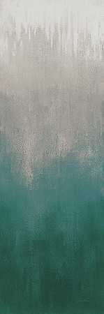 银色波浪I绿灰色 – 3687×11062px