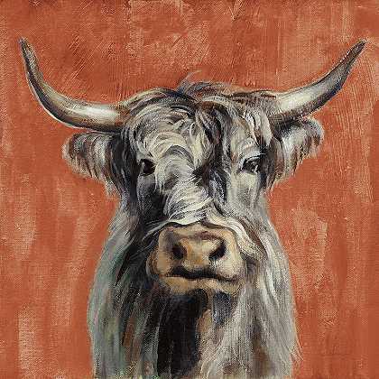 兵马俑上的高地奶牛 – 7980×7980px