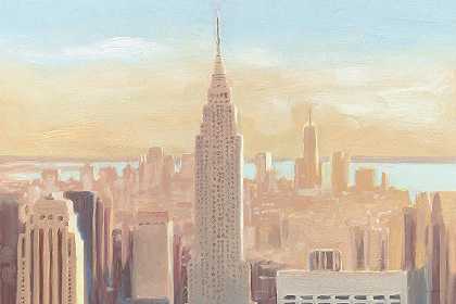 曼哈顿黎明 – 10800×7200px