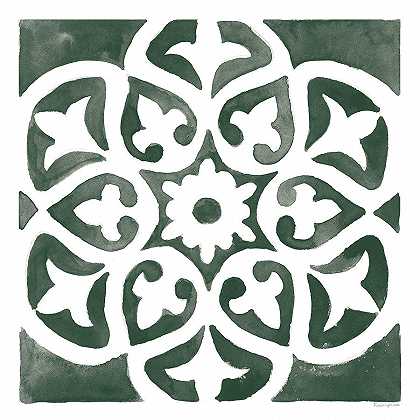 安达卢西亚瓷砖Iv松绿 – 7500×7500px