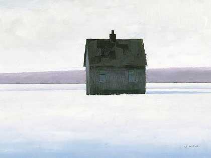 孤独的冬季风景2 – 14400×10800px