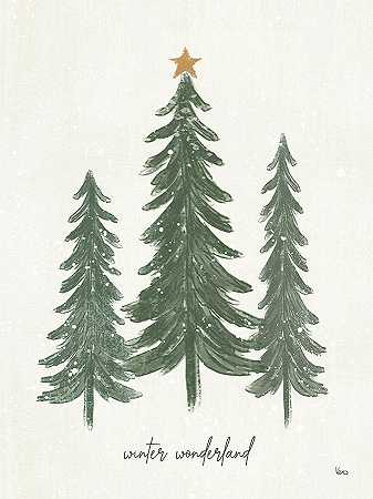 林地圣诞树 – 9000×12000px