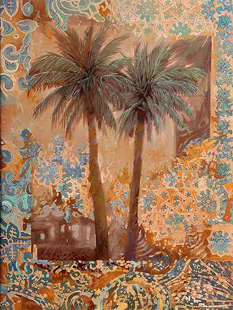 棕榈树和装饰品 – 3510×4665px