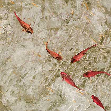 六条红鱼 – 3600×3600px