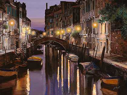 威尼斯的黄昏 – 4964×3718px