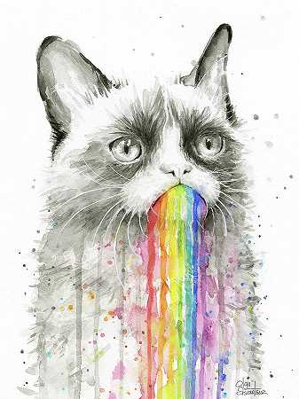 脾气暴躁的彩虹猫 – 10662×14216px