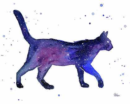 太空猫 – 10228×8182px