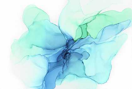 海底蓝色抽象墨水 – 14650×9893px
