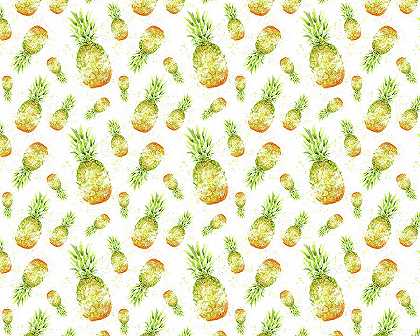 菠萝热带图案 – 11536×9229px